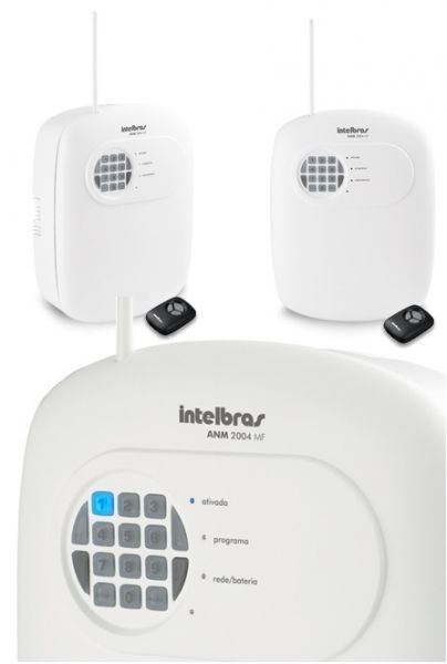 ANM 2004 MF - Central de alarme não monitorada com 4 zonas (